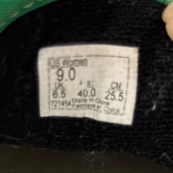 Vans Tie-Dye Green Platform Shoes Women’s Size 9 - Picture 7 of 8